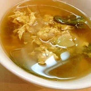 ささっと作れる中華風スープ